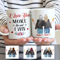 Personalized Mom And Daughter Love Mug FB222 67O57 thumb 1