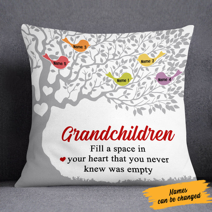 Personalized Grandma Family Tree Pillow AP224 65O53 (Insert Included) 1