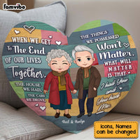 Personalized Couple I Had You And You Had Me Shaped Pillow 30600 thumb 1