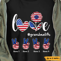 Personalized Mom Grandma Love T Shirt JN83 30O47 thumb 1