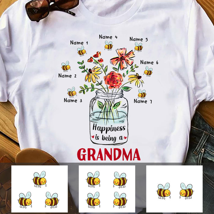 Personalized Grandma Mom T Shirt MR122 26O47 1
