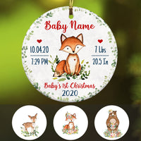 Personalized Baby First Christmas  Ornament OB71 65O57 thumb 1