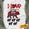 Personalized I Love Being Grandma Bear T Shirt JR272 30O34 1