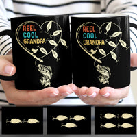 Personalized Reel Cool Fishing Dad Grandpa Mug AP194 65O47 thumb 1