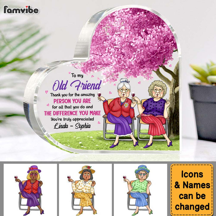 Personalized Gift For Friends You Are Truly Appreciated Acrylic Plaque 31271 1