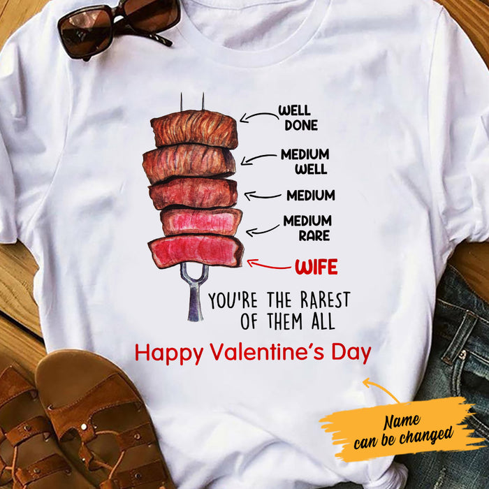 Personalized Couple Husband Wife Valentine Rarest T Shirt  DB281 81O53 1