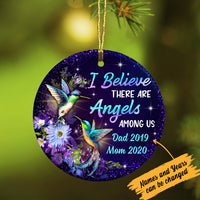 Personalized Memorial Hummingbird Ornament SB102 81O47 thumb 1