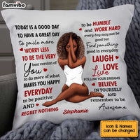 Personalized Happy Everyday Pillow OB224 36O34 thumb 1