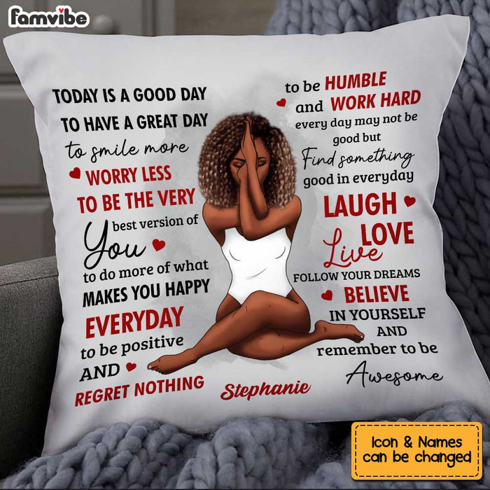 Personalized Happy Everyday Pillow OB224 36O34 1