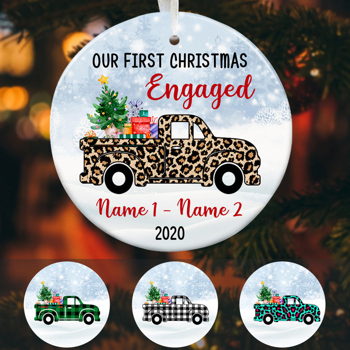 Personalized Our First Christmas Together Ornament OB171 73O47 1