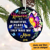 Personalized Butterfly Memorial Circle Ornament NB161 29O60 1