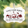 Love Came Down Jesus Christmas Benelux Ornament NB123 30O53 1