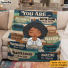 Personalized Gift For Daughter You Are Bible Verses Blanket 31458 1