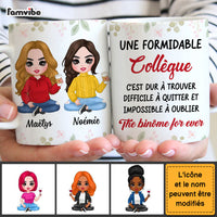 Personalized Gift For Collegue French Mug 30645 thumb 1