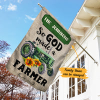 Personalized Farm God Blessing Flag JL234 28O58 thumb 1