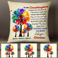 Personalized Mom Grandma Tree Love Pillow MR43 67O47 (Insert Included) thumb 1