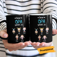 Personalized Opa German Grandpa Belongs Mug AP87 67O57 thumb 1