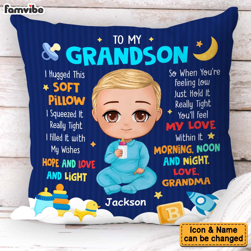 Personalized Gift For Baby You'll Feel My Love Within Pillow 31438 Primary Mockup