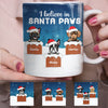 Personalized Santa Paw Dog Christmas Mug OB203 85O58 1