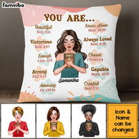 Personalized Gift For Daughter You Are Bible Verses Pillow 22685 thumb 1