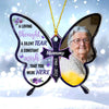 Personalized Memorial Butterfly A Loving Thought A Silent Tear Ornament 30035 1