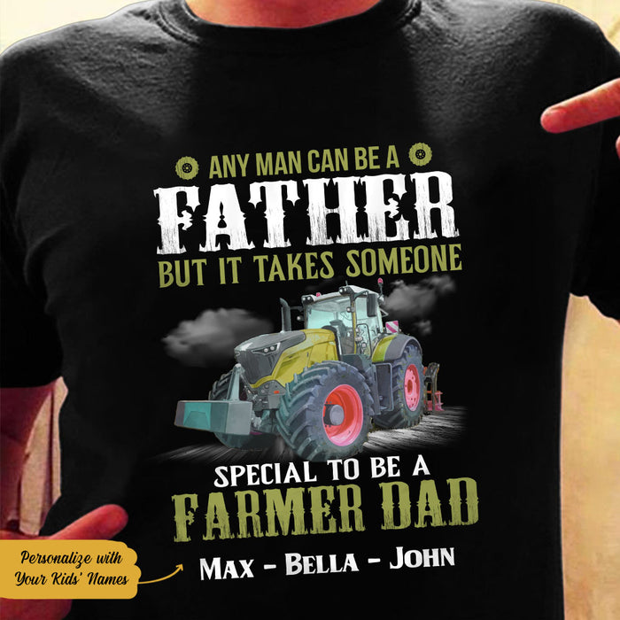 Personalized Someone Special To Be Farmer Dad T Shirt JL271 67O58 1