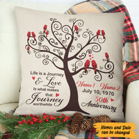 Personalized Anniversary Tree Pillow SB233 65O47 thumb 1