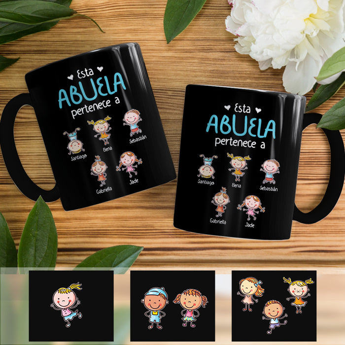 Personalized Abuela Abuelo Spanish Grandma Grandpa Belongs Mug AP231 67O57 1