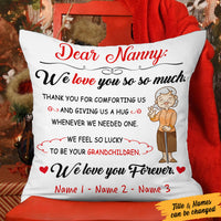 Personalized Grandma Love You Forever  Pillow NB183 95O53 (Insert Included) thumb 1