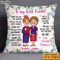 Personalized Gift To My Old Friends Pillow 30492 thumb 1