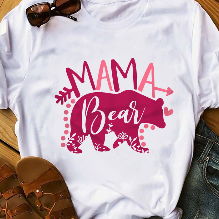 Mama Bear Mom T Shirt  DB224 30O36 1