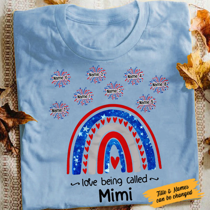 Personalized Mom Grandma T Shirt JN21 26O58 1