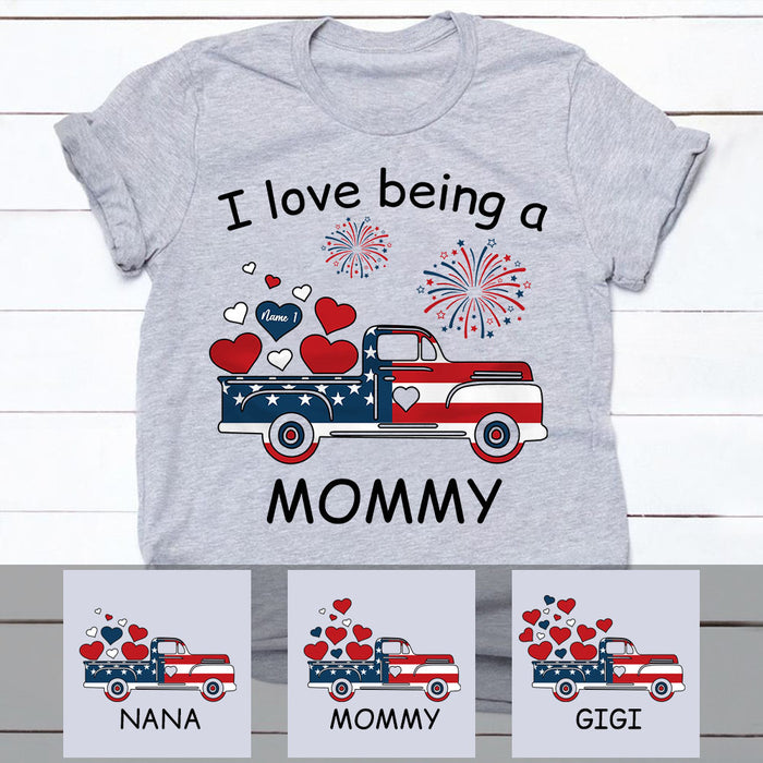 Personalized Mom Grandma T Shirt MY101 26O53 1