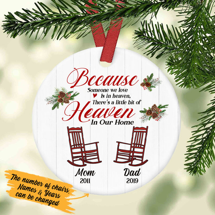 Personalized Someone We Love In Heaven Christmas Ornament SB2212 30O53 1