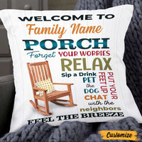 Personalized Outdoor Porch Pillow DB35 95O47 thumb 1