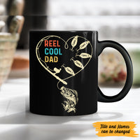 Personalized Reel Cool Fishing Dad Grandpa Mug AP194 65O47 thumb 1