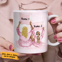 Personalized Behind Every Mom And Daughter Mug AP31 67O36 thumb 1