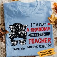 Personalized Teacher Grandma T Shirt JN111 26O58 thumb 1