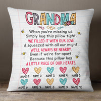 Personalized Grandma Hug This Pillow AP64 30O36 (Insert Included) thumb 1