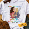 Personalized Our Story LGBT Lesbian Love T Shirt SB152 26O58 1