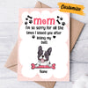 Personalized Dog Mom Mother's Day Card MR113 26O28 1