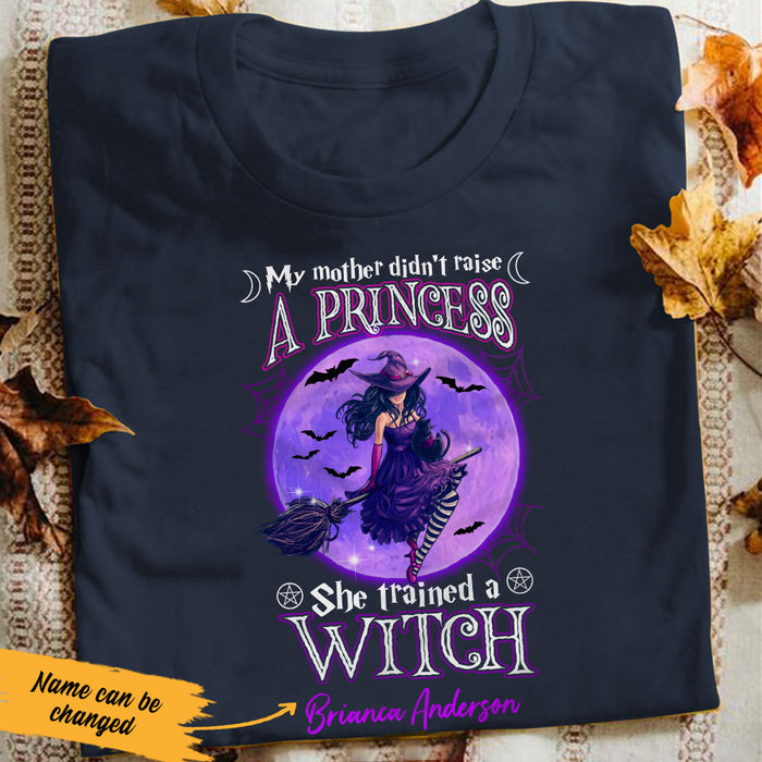 Personalized Halloween Witch Mother Raise T Shirt JL145 30O53 1