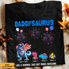 Personalized Dad Grandpa Saurus T Shirt MY252 30O47 1