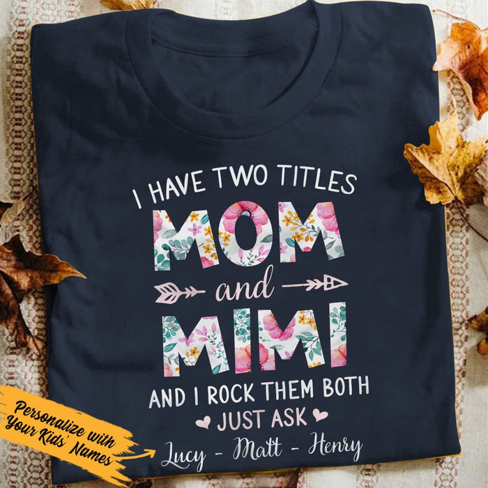 Personalized Grandma T Shirt JN162 85O36 1