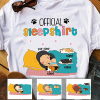 Personalized Dog Sleep T Shirt MR21 81O28 thumb 1