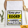 Personalized Food Allergy Sign Kitchen Towel DB142 81O47 1
