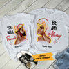 Personalized King And Queen BWA Couple T Shirt SB111 65O57 1