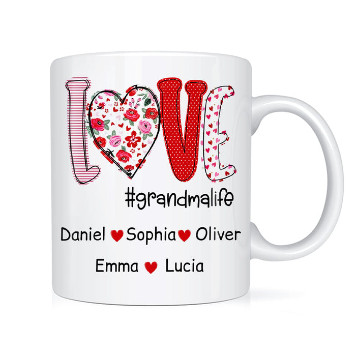 Personalized Love Grandmalife Mug 31819 1