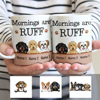Personalized Dog Morning Ruff Mug NB206 81O34 thumb 1