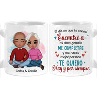 Personalized Couples Spanish Gift The Day I Met You Mug 31002 thumb 1